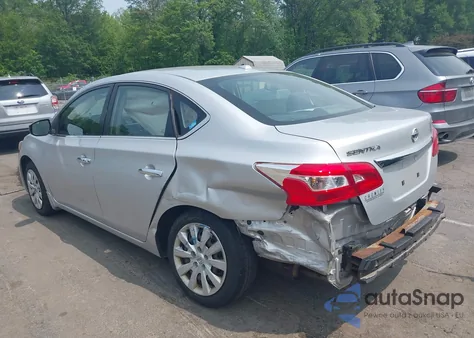2016 Nissan Sentra Sv из США, поврежденный, VIN 3N1AB7AP7GL676321